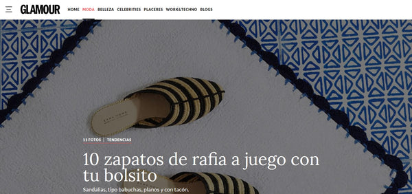 Lee Pfayfer shoes are featured in Glamour Spain